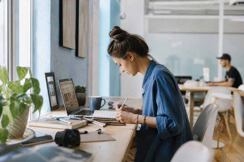 Illustration: Freelance Marketplace und Selbstständigkeit